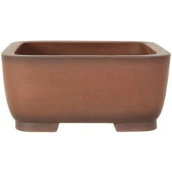 Bonsaischale 30.5x30.5x14cm Antik-Braun Quadratisch Unglasiert