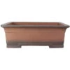 Bonsaischale 76.5x54x26cm Antik-Braun Rechteckig Unglasiert
